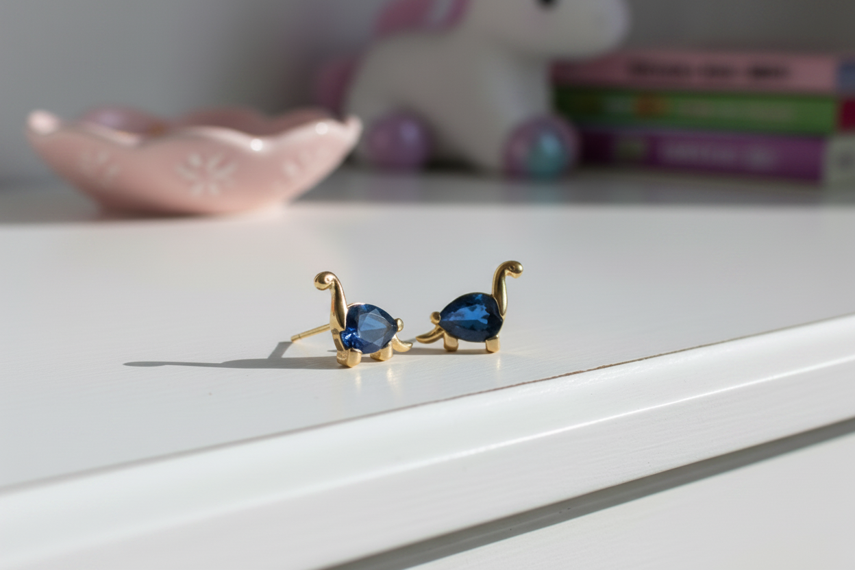 Longneck Dino Studs