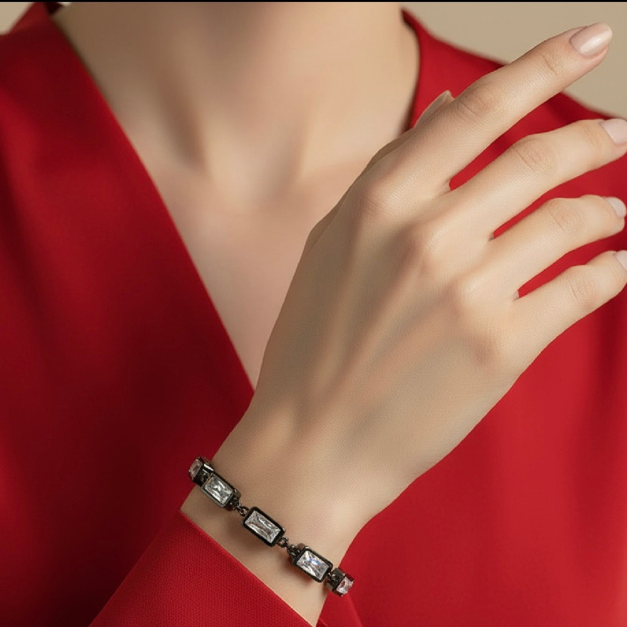 Crystal Tennis Bracelet