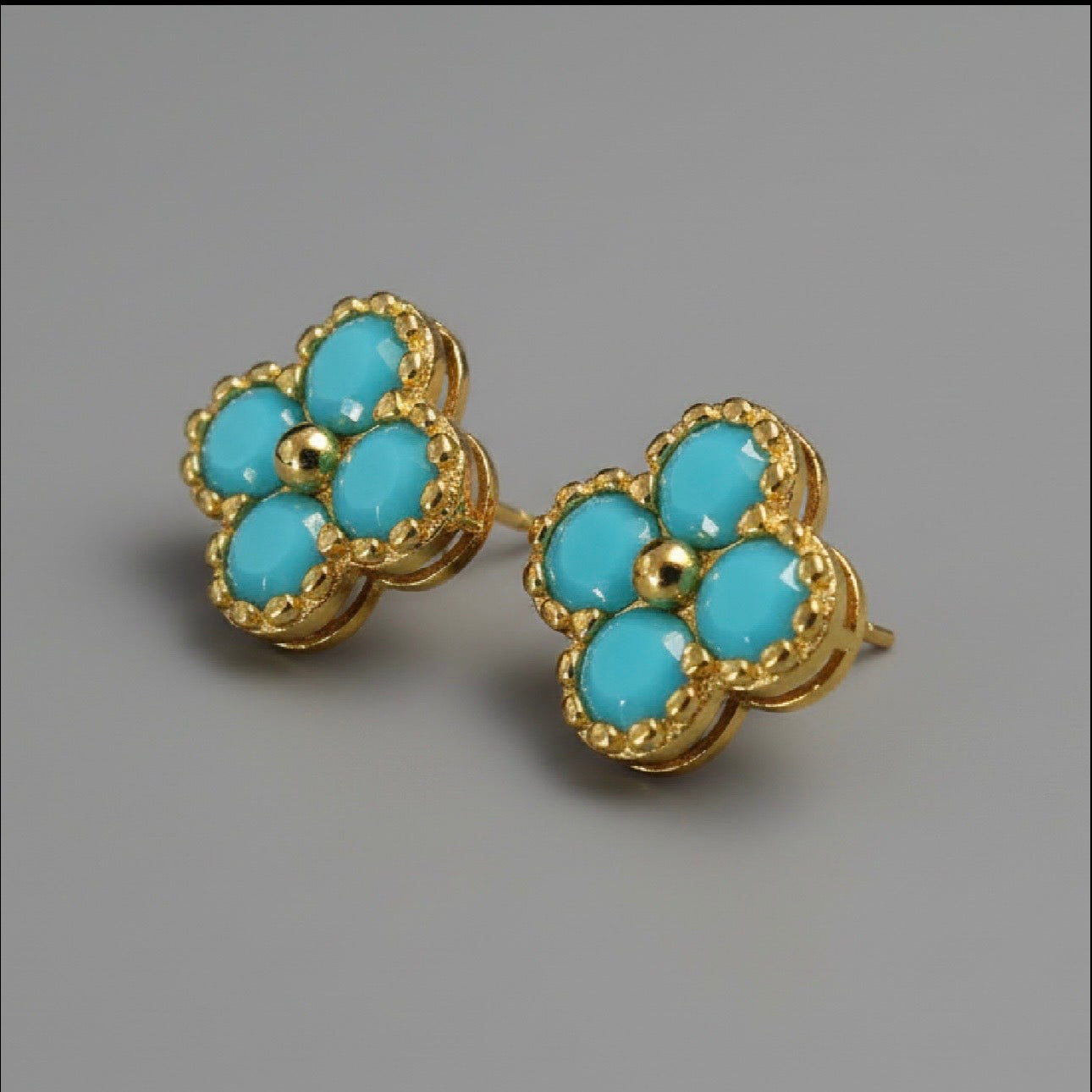 Clover Earring Studs