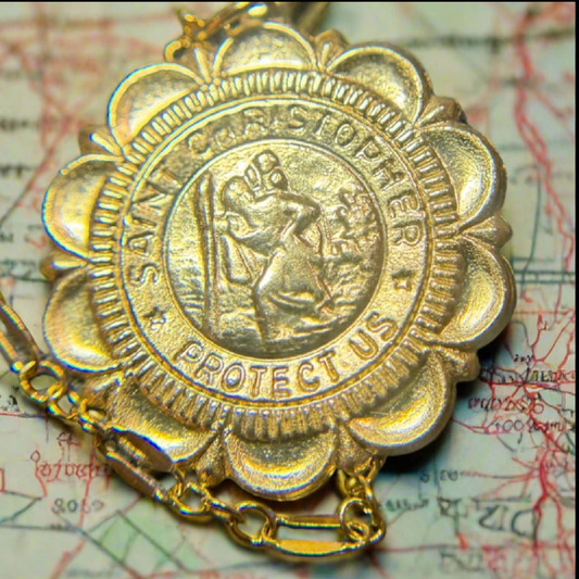 Traveler Saint Christopher Necklace