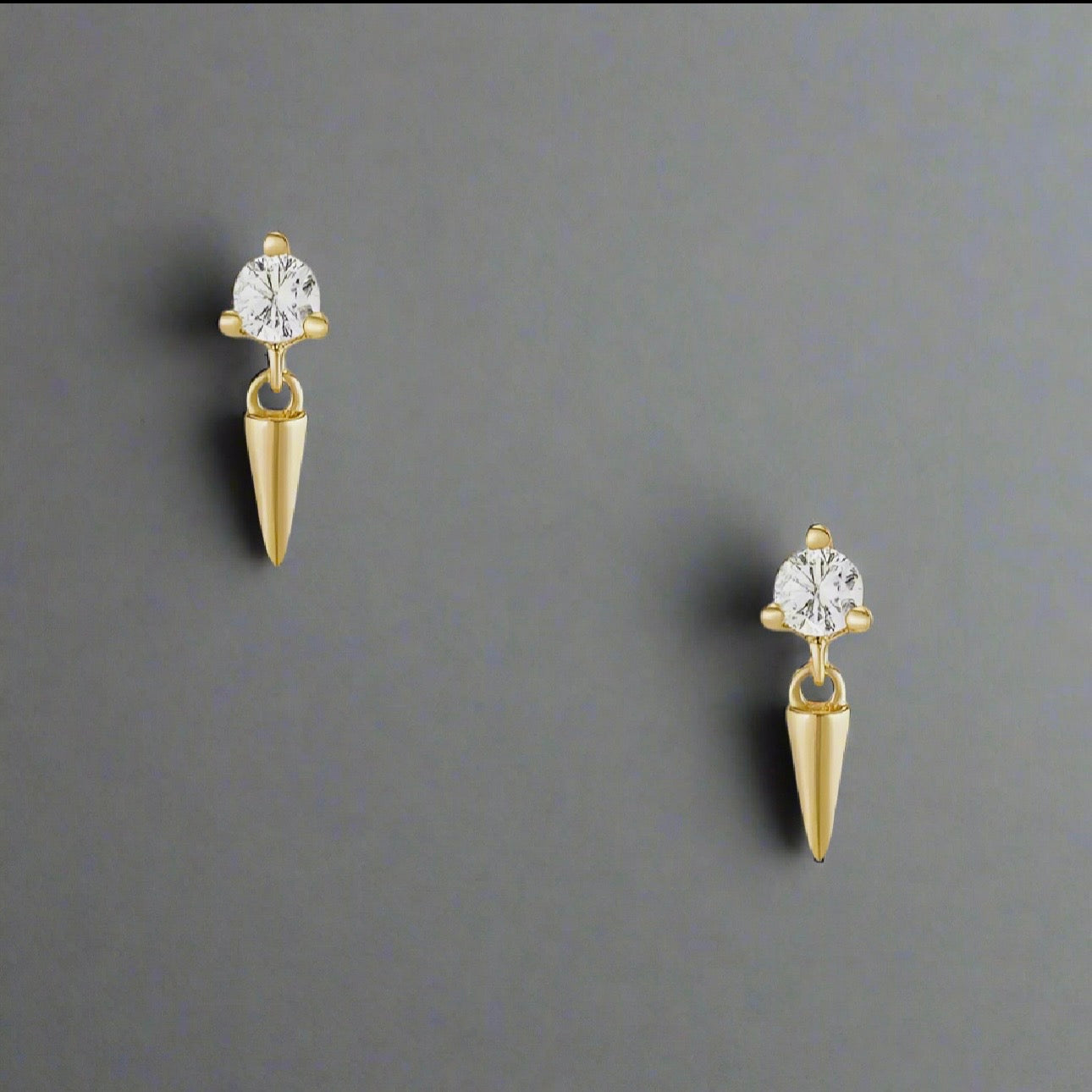 Drop Spike Studs