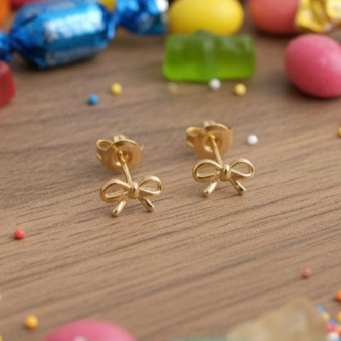 Mini Bowknot Screwbacks