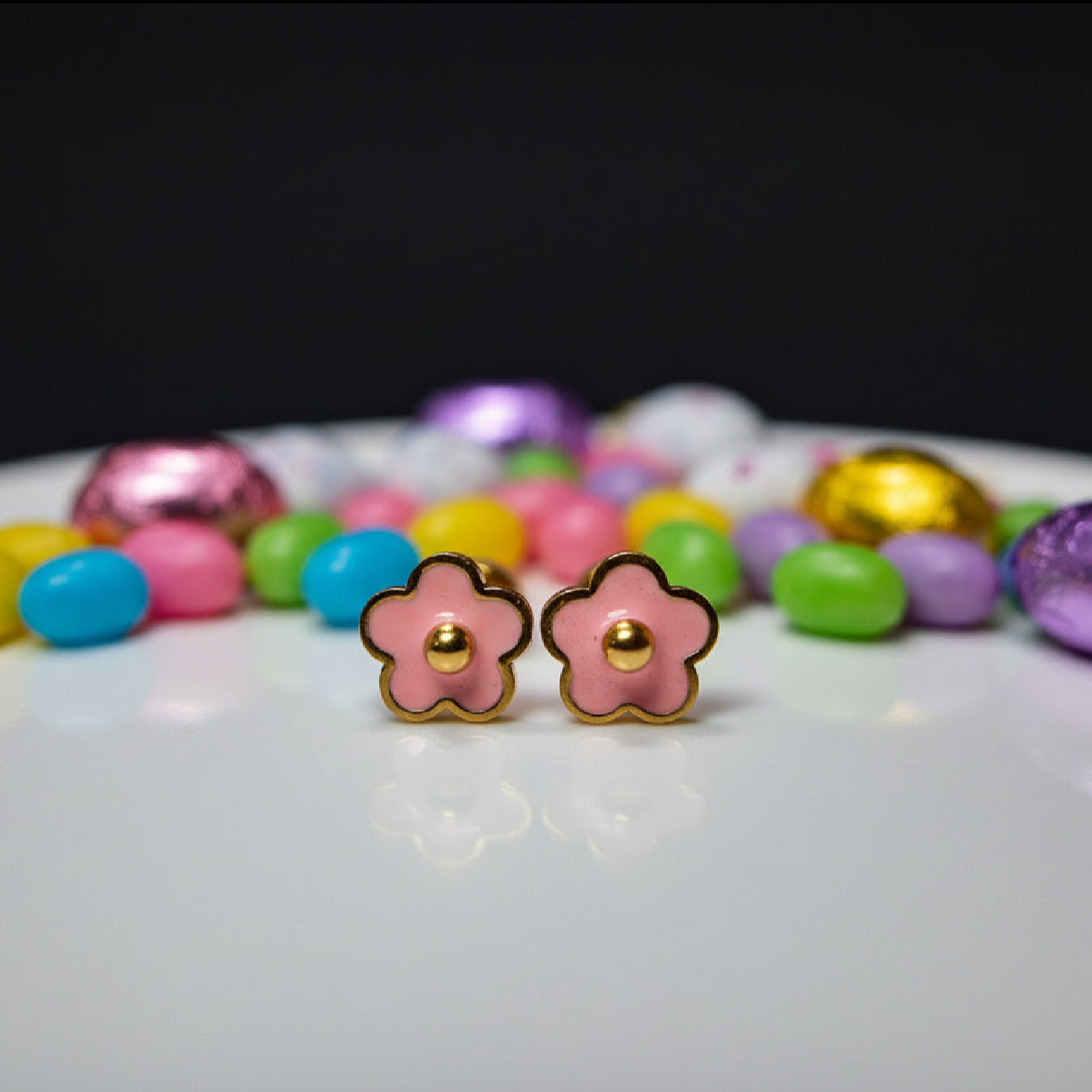 Miniature Flower Screwbacks