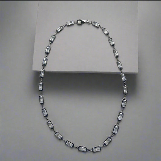 Crystal Tennis Necklace